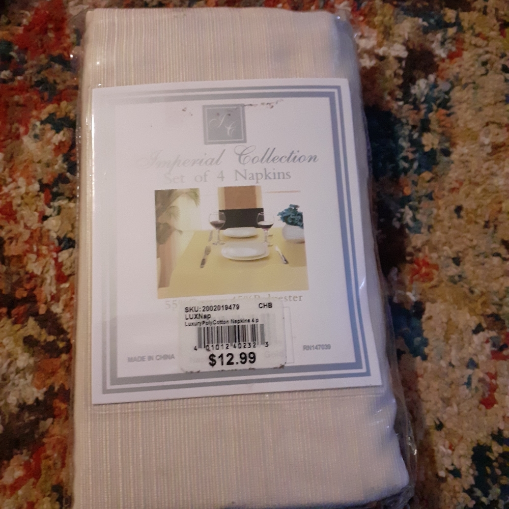 Imperial collection linen napkins